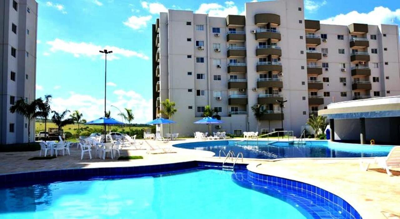 Apartamento No Lagoa Quente Flat Service Калдас-Новас Экстерьер фото